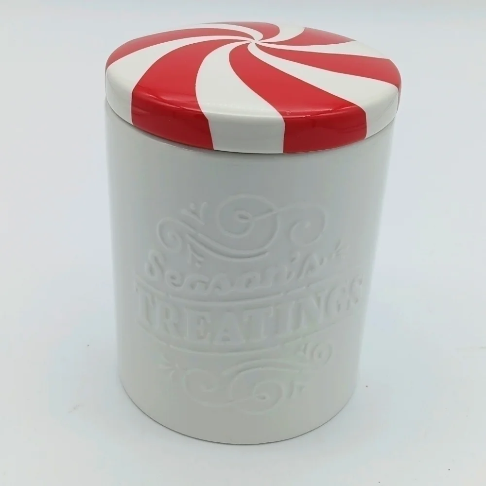 Hallmark Season's Treatings canister NWOT